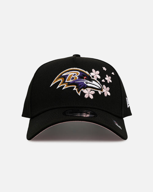 New Era Baltimore Ravens 'Cherry Blossoms' 9FORTY A-Frame Snapback Official Team Color