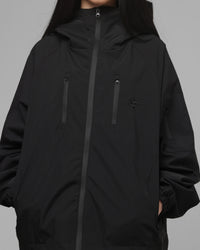 Loiter Ultra Hybrid Windbreaker Jacket Black