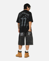 Ed Hardy Established 77 T-Shirt Black