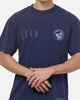 Bleacher Athletic Parramatta Eels NRL Attrition Washed T-Shirt Blue