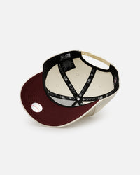 New Era New York Yankees 'Too Clean 2.0' 9FORTY A-Frame Snapback Chrome/Maroon