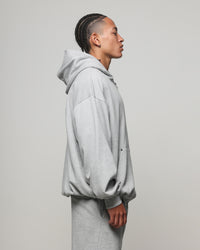 American Thrift Zip Hoodie Grey Heather