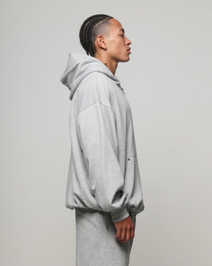 American Thrift Zip Hoodie Grey Heather