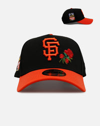 New Era San Francisco Giants 'Rose Emblem' 9FORTY A-Frame Snapback Official Team Color