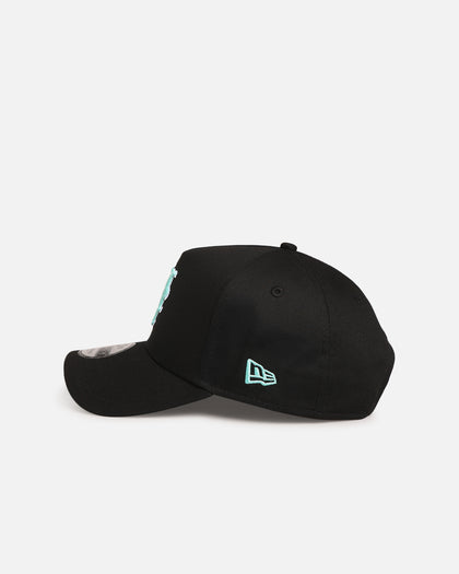New Era New York Mets 'Black Aqua' 9FORTY A-Frame Snapback Black/Aqua