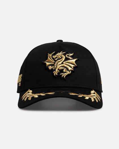 New Era St. George Illawarra Dragons 'NRL Vegas Round 2026' 9FORTY A-Frame Snapback Black/Gold