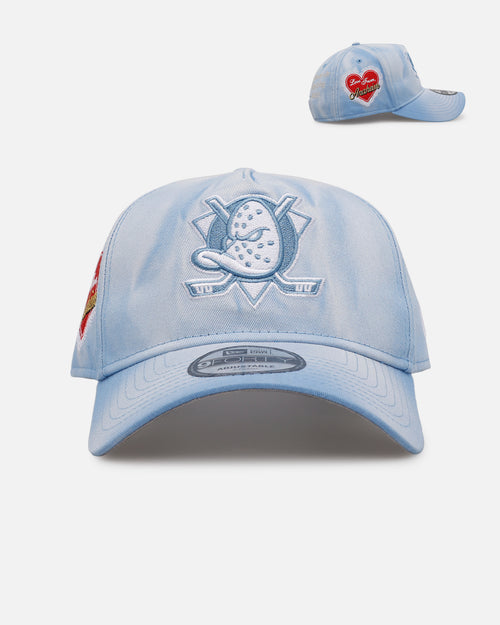 New Era Anaheim Ducks 'Hopeless Romantic' 9FORTY A-Frame Snapback Sky Blue