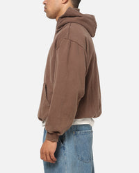 American Thrift Pullover Hoodie Washed Brown