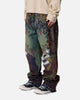 MNML Ultra Baggy Leopard Denim Jeans Multi
