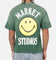 Market Smiley Lockup T-Shirt Dark Green