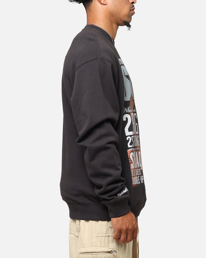 Mitchell & Ness Los Angeles Lakers Shaquille O'Neal Slam Magazine Crewneck Faded Black