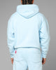 Loiter Hybrid Hoodie Light Blue