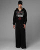 Loiter Drop Out Zip Hoodie Black