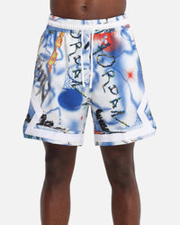 Jordan Jumpman Dri-FIT Sport Diamond Shorts White/Black