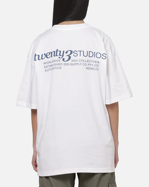 XXIII Collectives T-Shirt White/Navy