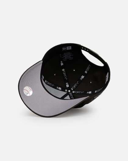 New Era Oakland Athletics 'Carbon Weave' 9FORTY A-Frame Snapback Black