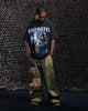73Studio X Call Of Duty Call Of Duty 2 Vintage T-Shirt Black Acidwash