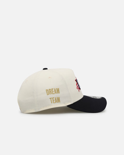 New Era Team USA 'USA Basketball' 9FORTY A-Frame Snapback Chrome/Navy