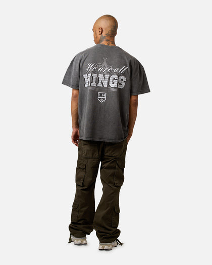 Culture Kings Los Angeles Kings Heavyweight T-Shirt Black Black Wash