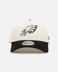 New Era Philadelphia Eagles 'Easy Chrome Black' 9FORTY A-Frame Snapback Chrome/Black