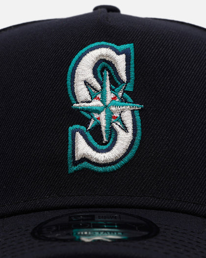 New Era Seattle Mariners 'On Field' 9FORTY A-Frame Snapback Official Team Color