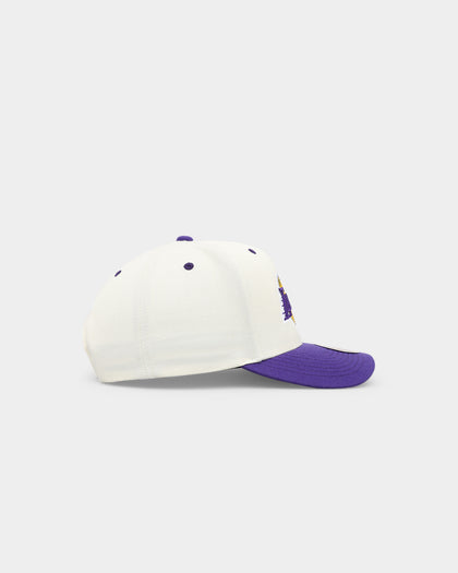 Mitchell & Ness Los Angeles Lakers Go Team Go OG Snapback Vintage Cream