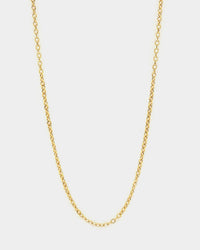 Raising Hell Customisable Cable Necklace Gold