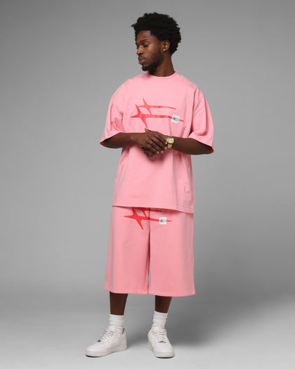Loiter Hybrid Premium T-Shirt Pink