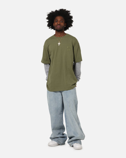 X-Large 91 Double Layer T-Shirt Pigment Olive