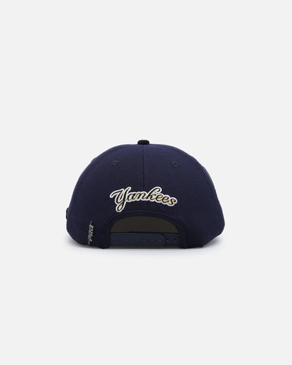 Pro Standard New York Yankees Pro Prep Plaid Snapback Midnight Navy