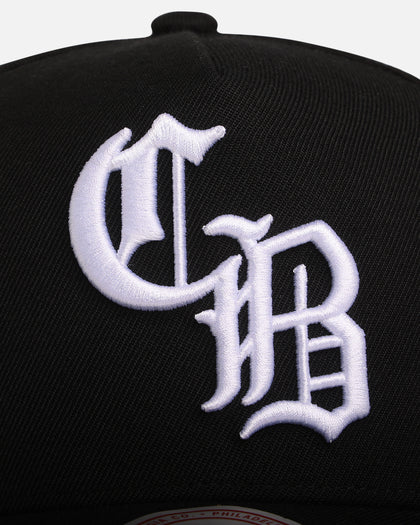 Mitchell & Ness Chicago Bulls 'Monogram' Pro Pinch Snapback Black