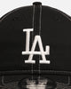 New Era Los Angeles Dodgers 'Contrast Chrome' 9TWENTY Casual Trucker Strapback Black