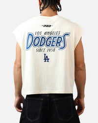 Pro Standard Los Angeles Dodgers Paradise Muscle T-Shirt Eggshell