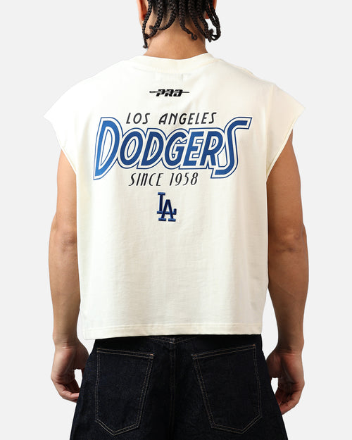 Pro Standard Los Angeles Dodgers Paradise Muscle T-Shirt Eggshell