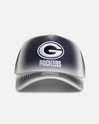 New Era Green Bay Packers 'Gradient Edge Reverse' 9FORTY A-Frame Snapback Black/White
