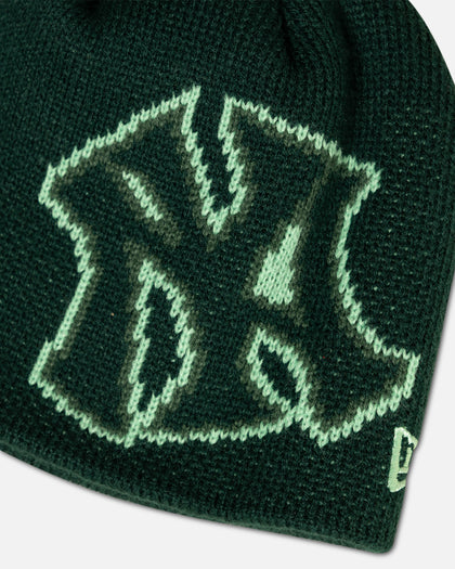 New Era New York Yankees Oversize Skully Dark Green