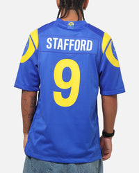 Nike Los Angeles Rams Matthew Stafford #9 Home Game NFL Jersey Royal Blue