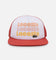 Lacoste Sunbleached Neoprene Trucker Snapback White