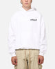 Carre Break Hoodie White