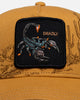 Goorin Bros Badlands Scorpion Snapback Amber