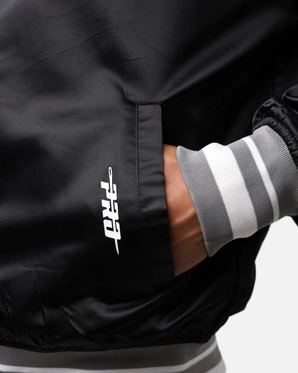Pro Standard Las Vegas Raiders Rib Satin Jacket Black/Grey