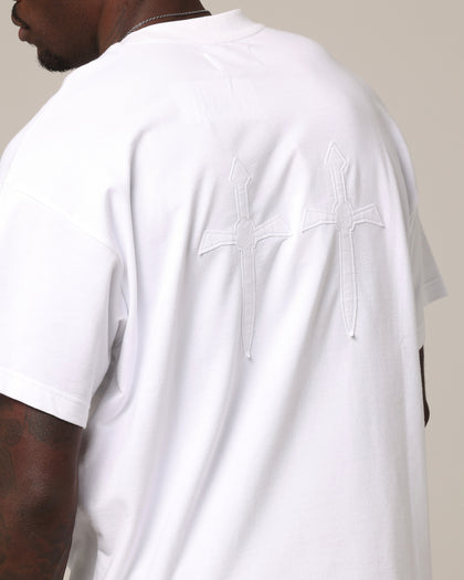 Saint Morta Dark Days Praetor T-Shirt White/White