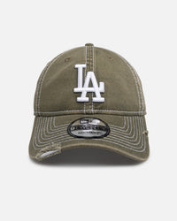New Era Los Angeles Dodgers "Stencil Distress" 9Twenty Strapback Green