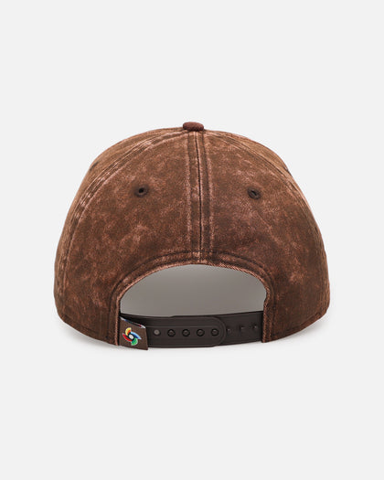 New Era Mexico National Baseball 'Washed Walnut' 9FORTY A-Frame Snapback Walnut