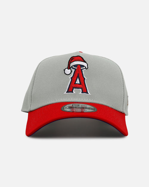 New Era Los Angeles Angels 'All I Want For Christmas' 9FORTY A-Frame Snapback Green/Red