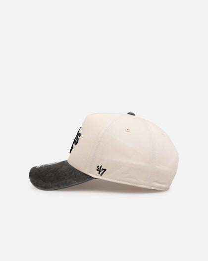 47 Brand Oakland Athletics 'Washed Black Visor' 47 Offside Snapback Natural