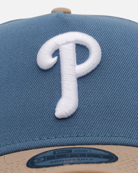 New Era Philadelphia Phillies 'Easy Breezy' 9FORTY A-Frame Snapback Blue/Tan