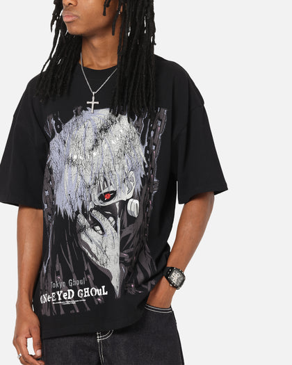 73Studio X Tokyo Ghoul One Eyed Ghoul Vintage T-Shirt Black