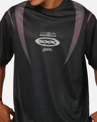 Mitchell & Ness Los Angeles Lakers Festival Jersey Black/Slate/Red