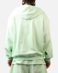 American Thrift Zip Hoodie Washed Lime